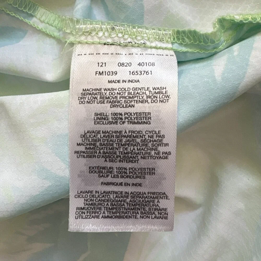 Columbia Men’s Super Slack Tide Camp Shirt Moisture Wicking, Lime Glow Ombre XL - Picture 7 of 9
